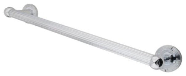 Kingston Brass Polished Chrome Georgian 18" Decorative Grab Bar DR910181