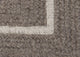 Shear Natural Rug, Rockport Gray, 14"x17" Swatch Sample