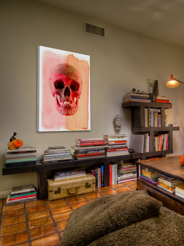 "Skull" Fine Art Canvas Print, 16"x24"