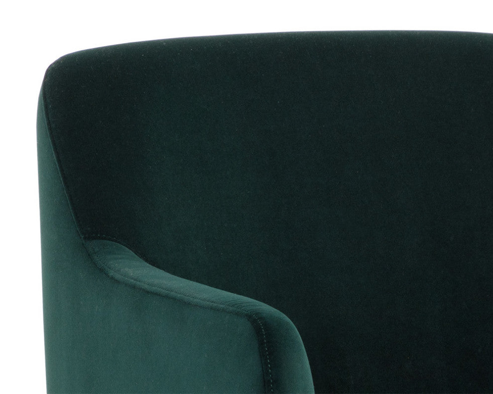 Jaime Dining Armchair Meg Dark Emerald