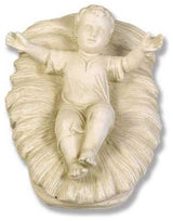 Baby Jesus In Manger 9 Religious Sculpture