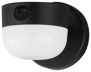 Maxim 51115 Michelle 5" Tall LED Outdoor Wall Sconce - White / Black