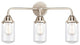 288-3W-PN-G312 Dover 3 Light 22.5" Bath Vanity Light, Polished Nickel