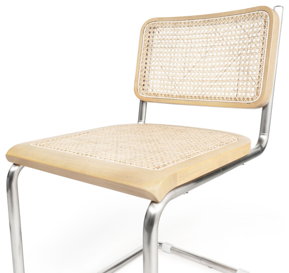 Arwan Natural Cane Dining Side Chair, Set of 2