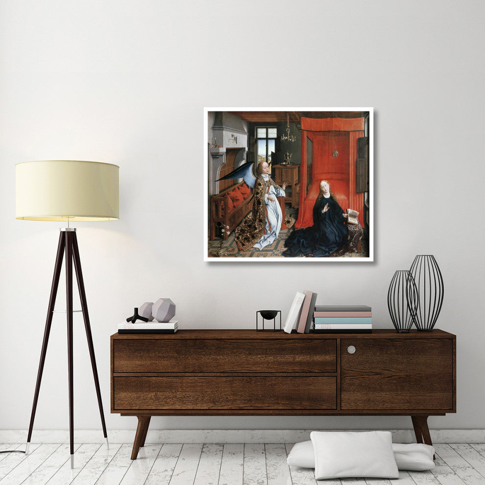 "Annunciation 2" Digital Paper Print by Rogier van der Weyden, 42"x38"