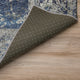 Indoor/Outdoor Marbella MB2 Navy Machine Washable 1'8" x 2'6" Rug