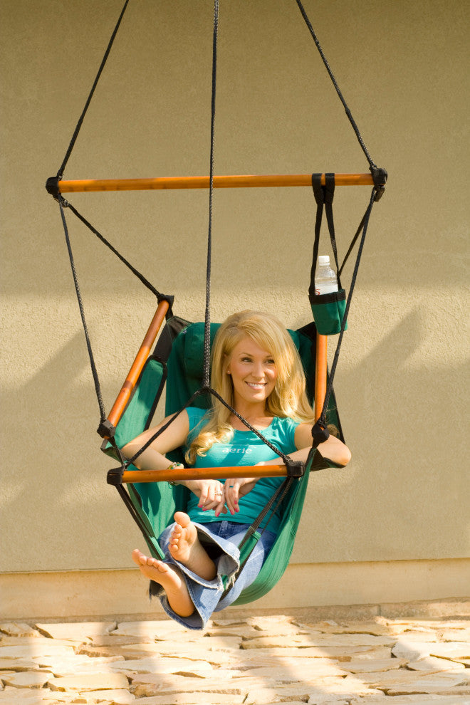 Hammaka Hammocks Original Hanging Air Chair, Natural Tan, Wood