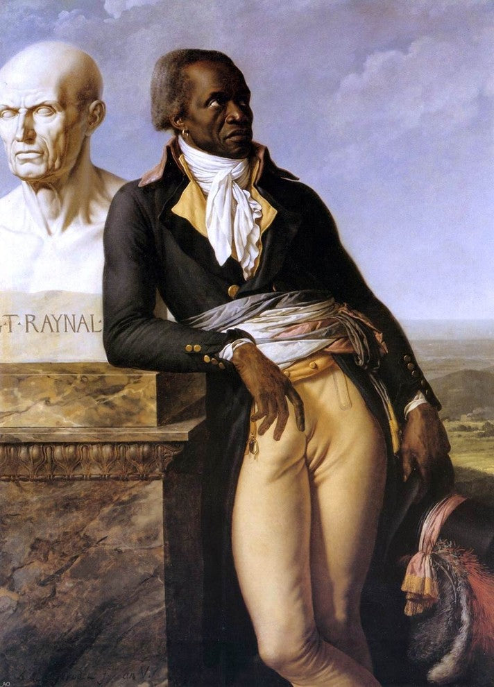 Anne-Louis Girodet De Roucy-Triosson Wrapped Canvas, 18"x27"