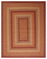 Safavieh Cape Cod Collection BRD651C Rug, Yellow/Red, 4' X 6'