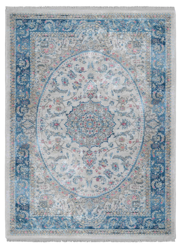 MACHINE MADE POLYESTER AREA RUGS  -Multicolor, Oriental ,Rugs for Living Room