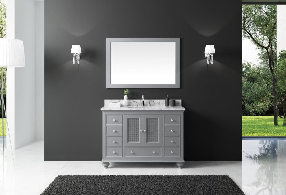 48" Single Sink Bathroom Vanity Base