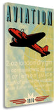"Aviation Recipe" By Fig-Melon Press, Giclee Print on Gallery Wrap Canvas