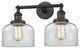 Innovations Lighting 208-Bk-G72 2 Light Bathroom Fixture