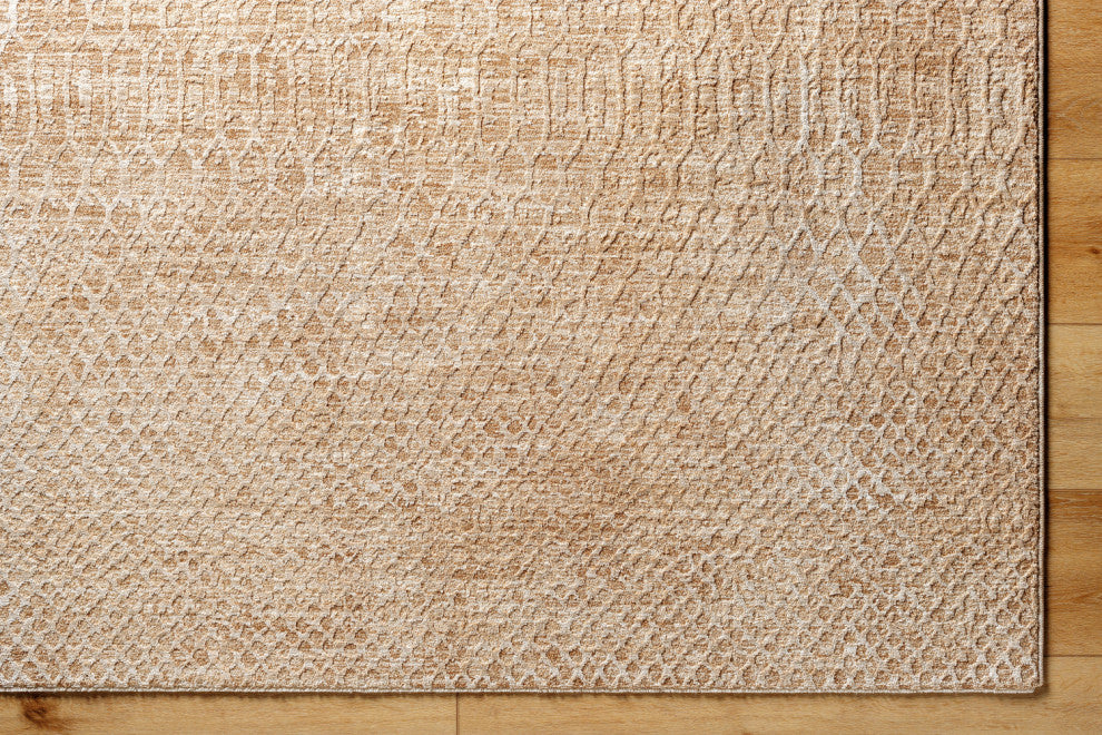Surya Masterpiece MPC-2302 Machine Woven Area Rug, Beige, 7'10" x 10'2"