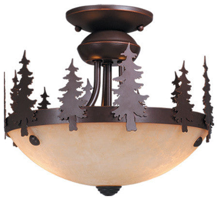Yosemite 12" Light Kit, Dual Mount Burnished Bronze