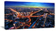 Bangkok Expressway Aerial View, Extra Large Canvas Art Print, 32"x16"
