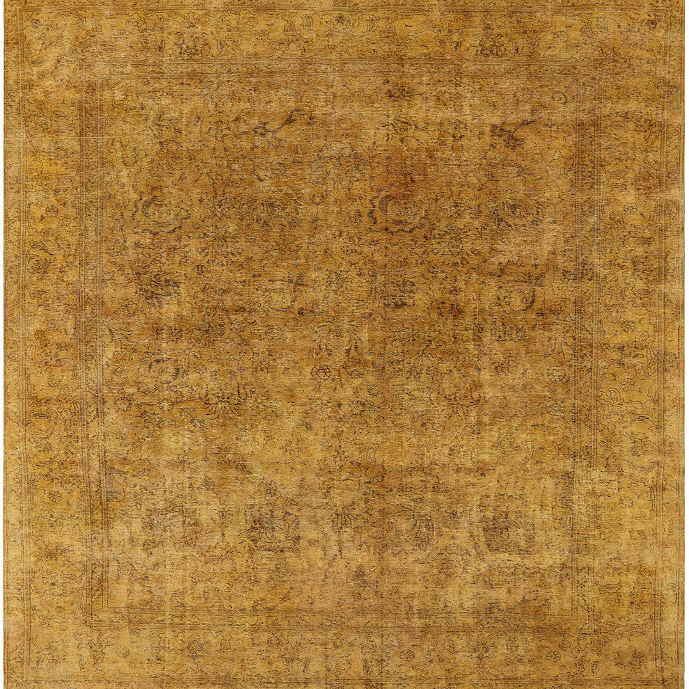 Ahgly Company Indoor Square Mid-Century Modern Area Rugs, 7' Square