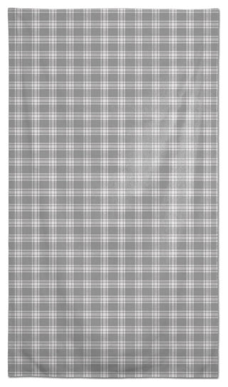 Faded Gray Plaid 58 x 102 Outdoor Tablecloth