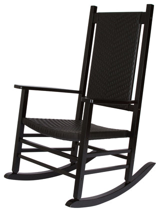 Hampton Porch Rocker, Black