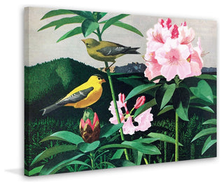 "Goldfinch" Painting Print on Wrapped Canvas