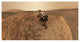 "Curiosity Self-Portrait at Mojave Site on Mount Sharp" Paper Art, 26"x14"