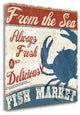 "Fresh Seafood IV" By Pela Studio, Giclee Print on Gallery Wrap Canvas
