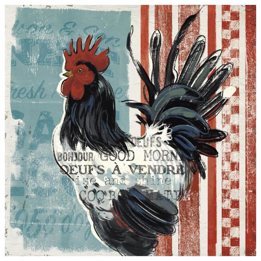 "Morning News II" Digital Paper Print by Janelle Penner, 38"x38"