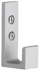 Decorative Hooks For The Home, Satin Aluminum