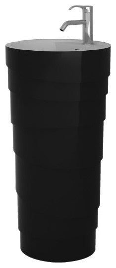 Fine Fixtures Rockview Pedestal, Black