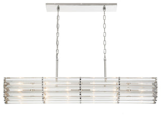 Crystorama ELL-B3007-PN, 6-Light Chandelier, Polished Nickel