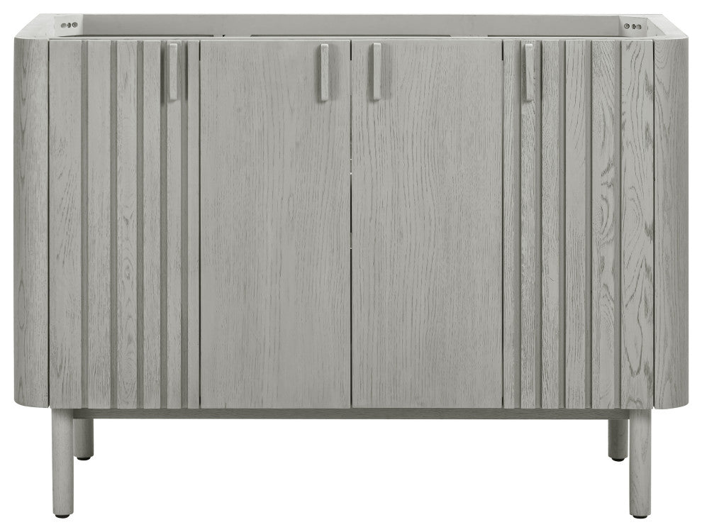 Blakely Vanity Only Collection, Gray Oak, 48