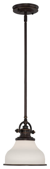 Grant 1-Light Mini Pendant, Palladian Bronze