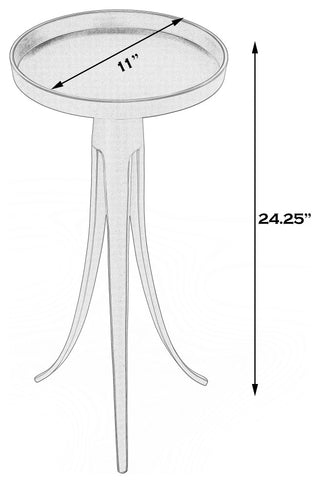 Monique Large Pedestal Side Table