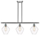 Innovations 516-3I-SN-G652-8-LED 3-Light Island Light, Brushed Satin Nickel