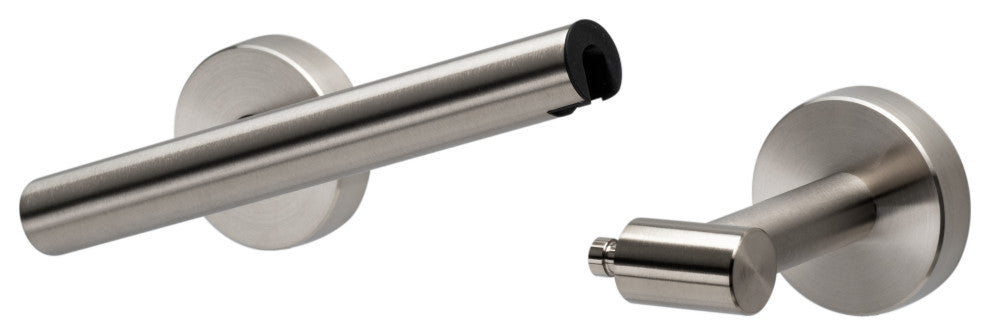 Sorrento 2-Post Pivot Paper Holder, Satin Nickel