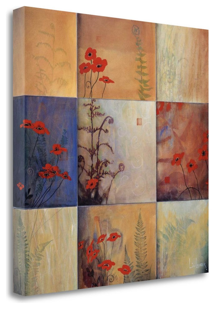 "Fern Nine Patch" By Don Li-Leger, Giclee Print on Gallery Wrap Canvas