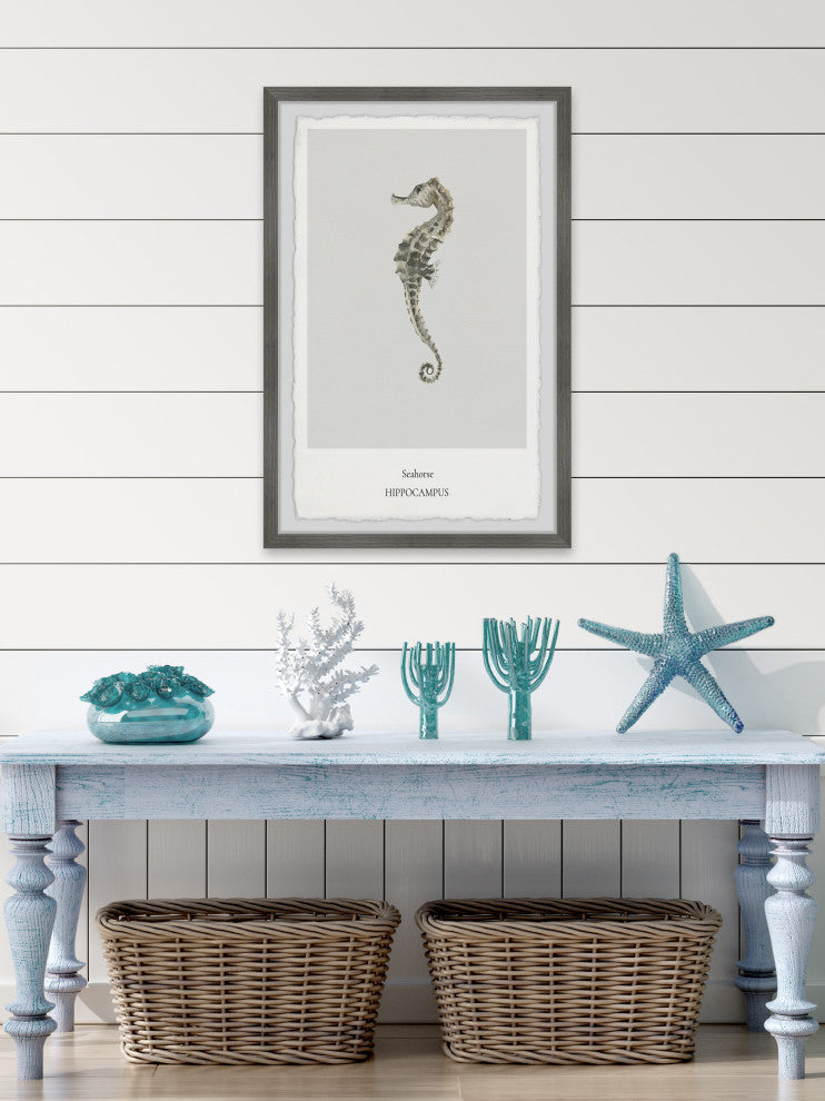 "The Hippocampus" Framed Painting Print, 8x12