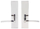 Horizon Lever, Tubular Full Dummy Pair, Left Hand, Polished Stainless Steel