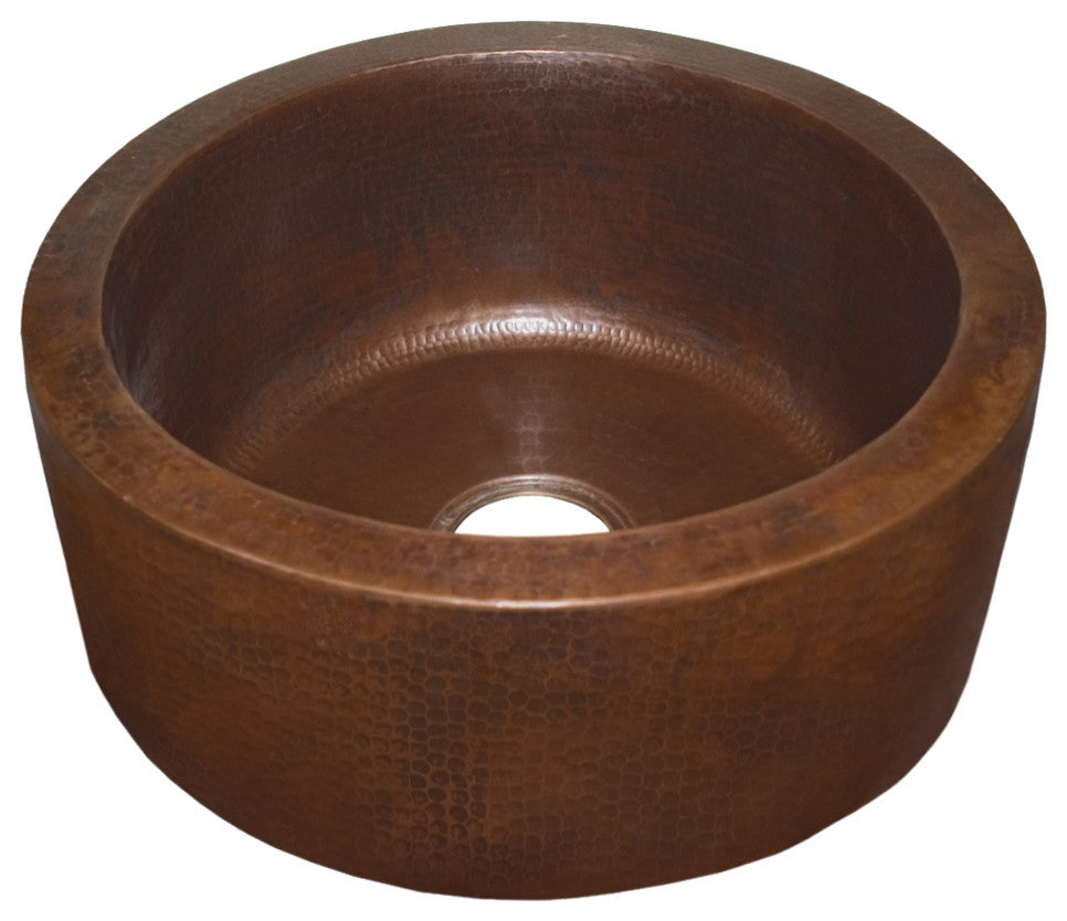 Native Trails CPS14 Fiesta 19" Farmhouse or Undermount Single - Antique Copper