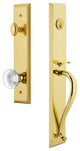 Fifth Avenue 1-Piece Dummy Handleset, S Grip and Bordeaux Knob, 849323