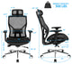 Costway Ergonomic Office Chair High-Back Mesh Chair w/Adjustable Lumbar Support