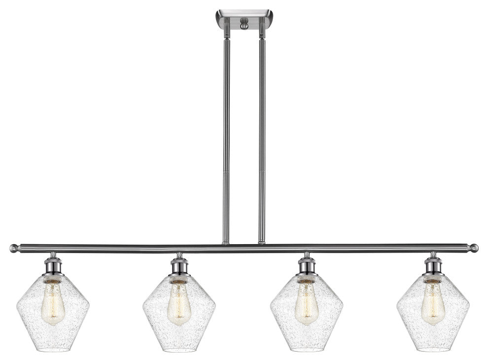 Innovations 516-4I-SN-G654-8-LED 4-Light Island Light, Brushed Satin Nickel