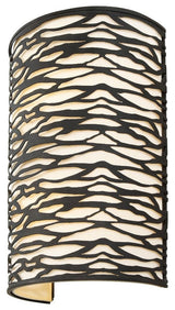 Varaluz-348W02CB-Two Light Wall Sconce Carbon Black