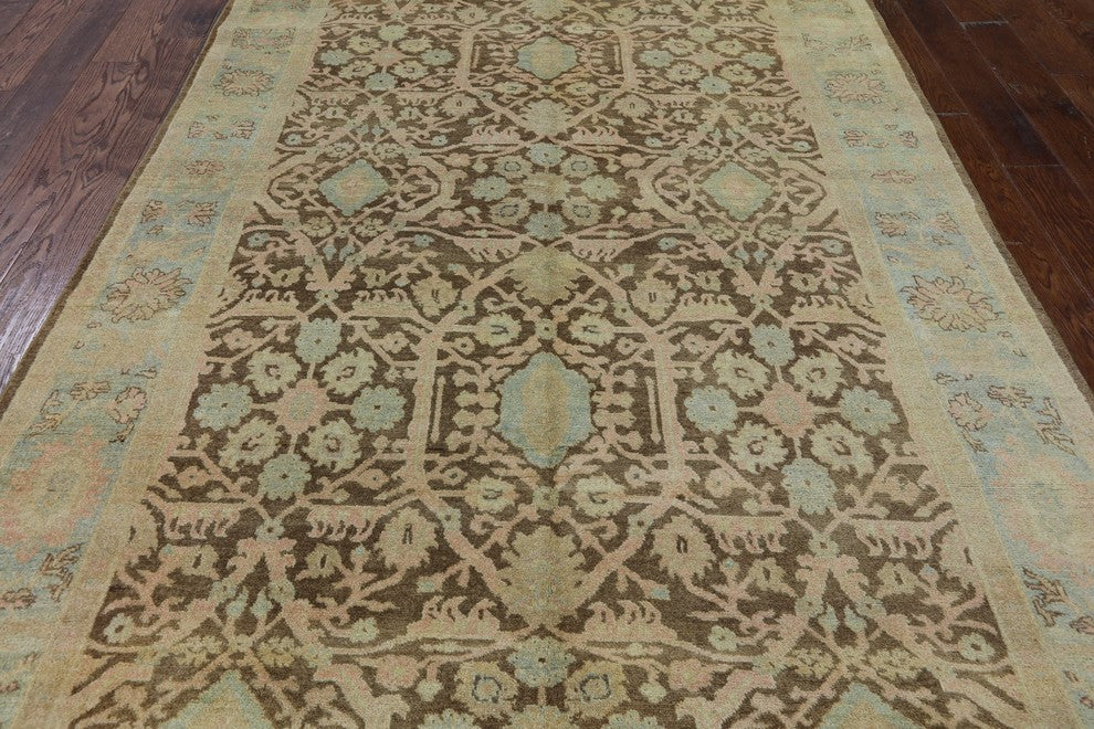 6'x9' Hand Knotted Peshawar Rug, P2580