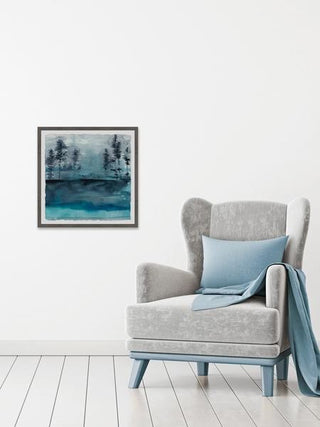 "Twilight Forest" Framed Painting Print, 12"x12"