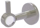 Clearview Robe Hook with Groovy Accents, Satin Nickel