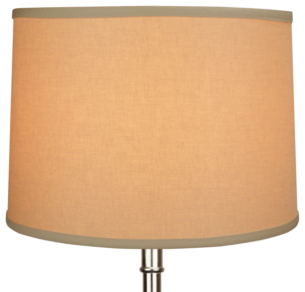 Fenchel Shades 13"x14"x10" Spider Attachment Empire Lamp Shade, Linen Khaki
