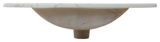Ancillary 3-Hole Contemporary Rectangular Ceramic Single Sink Basin Vanity Top