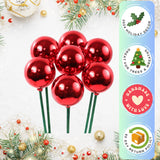 Red Glass Ball Hanging Ornament | 50MM