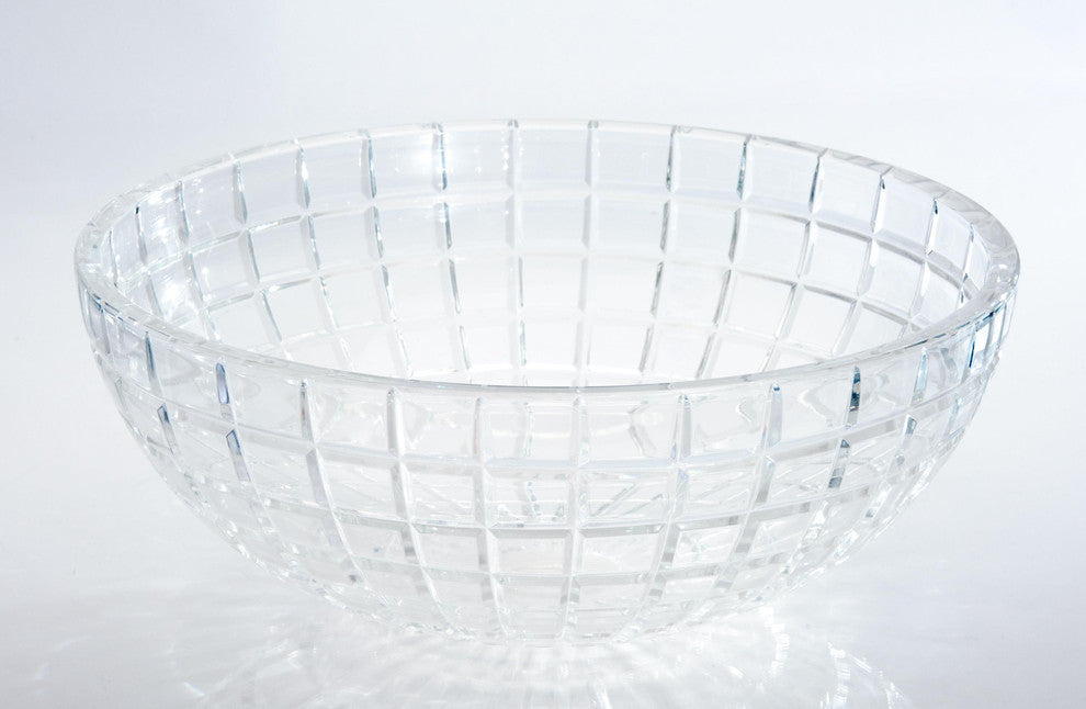 De Medici Luxor Crystal Round Modern Vessel Sink